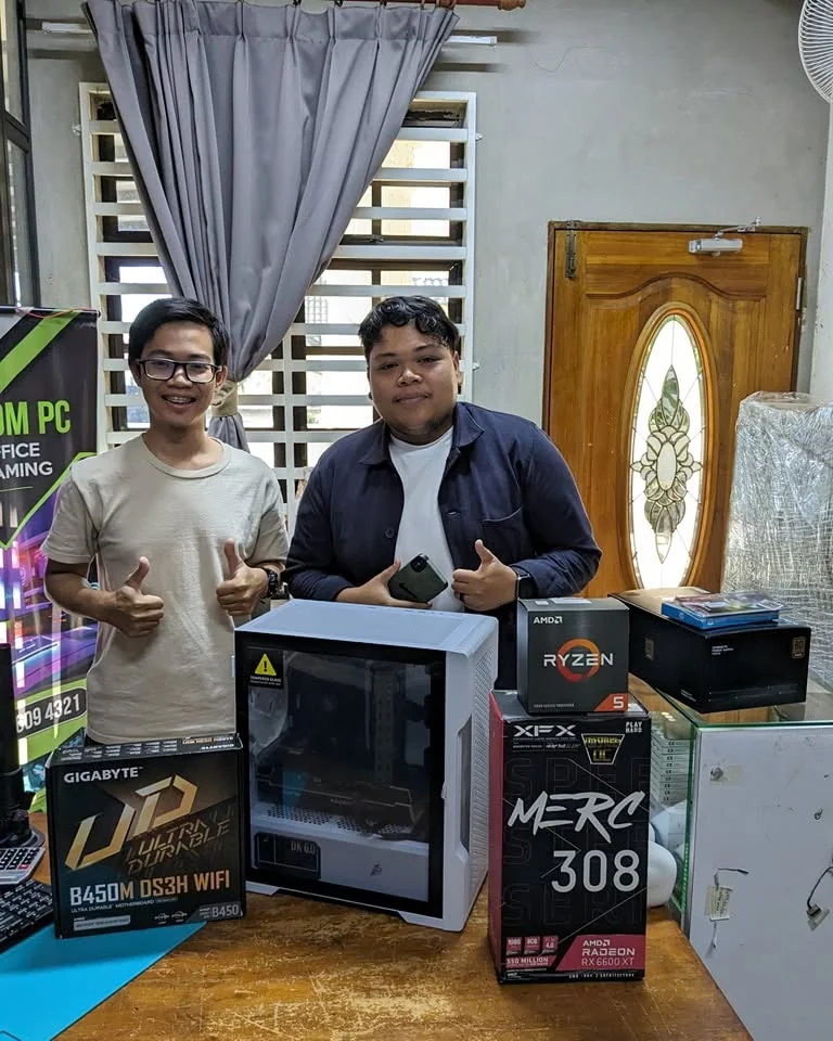 Pelanggan berpuas hati dengan custom PC build Pro Computer Solution Kota Bharu