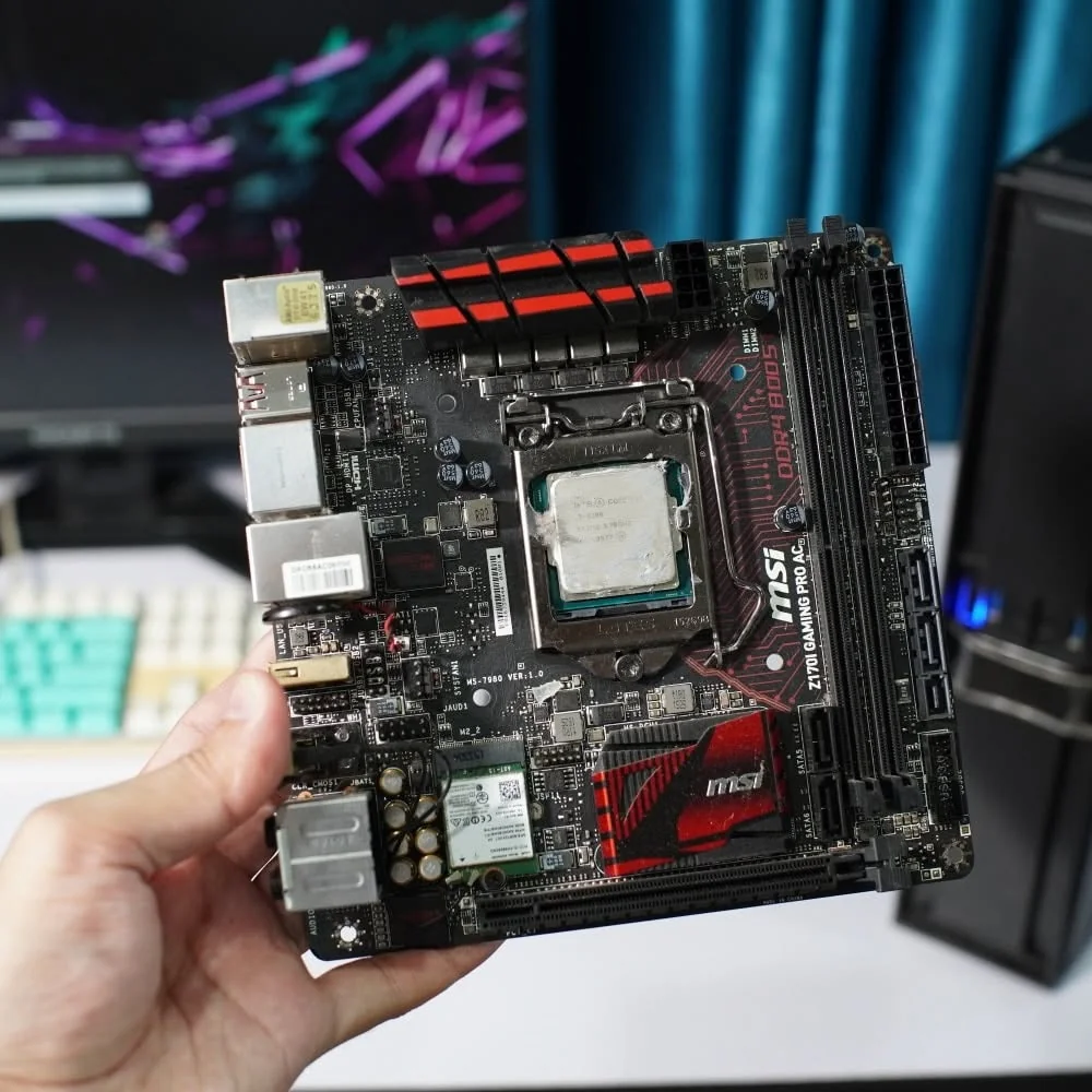 MSI Gaming Pro AC Mini-ITX motherboard — contoh motherboard untuk PC compact